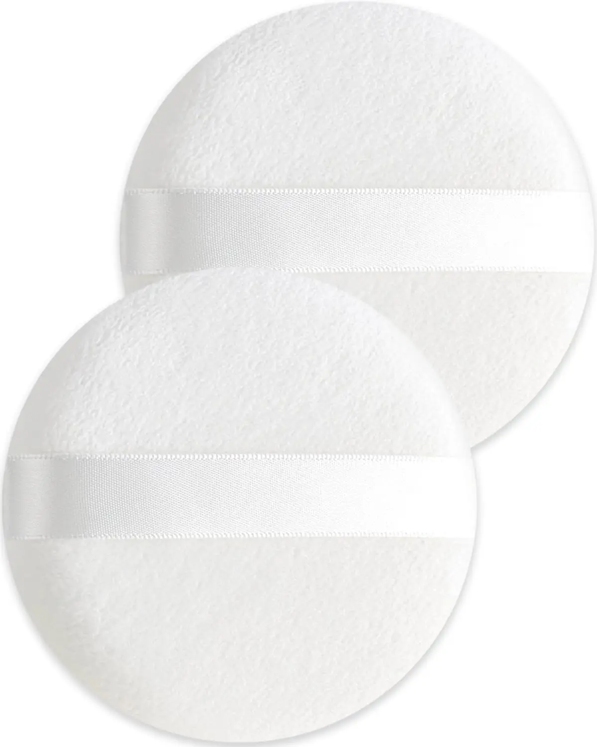 

2 Pcs Large Powder Puffs, 3.14 Inch for Face and Body Loose Powder Application