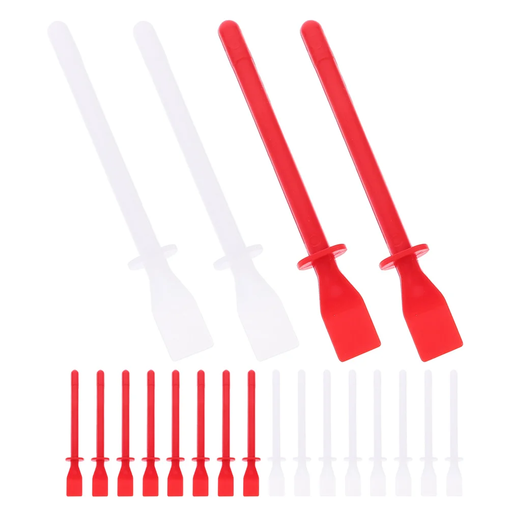 20 قطعة مفرشة الغراء للحرف اليدوية: أداة مكشطة اللوحة المرنة لإصلاح المنزل بنفسك تطبيق لاصق دقيق الغراء الحرفي