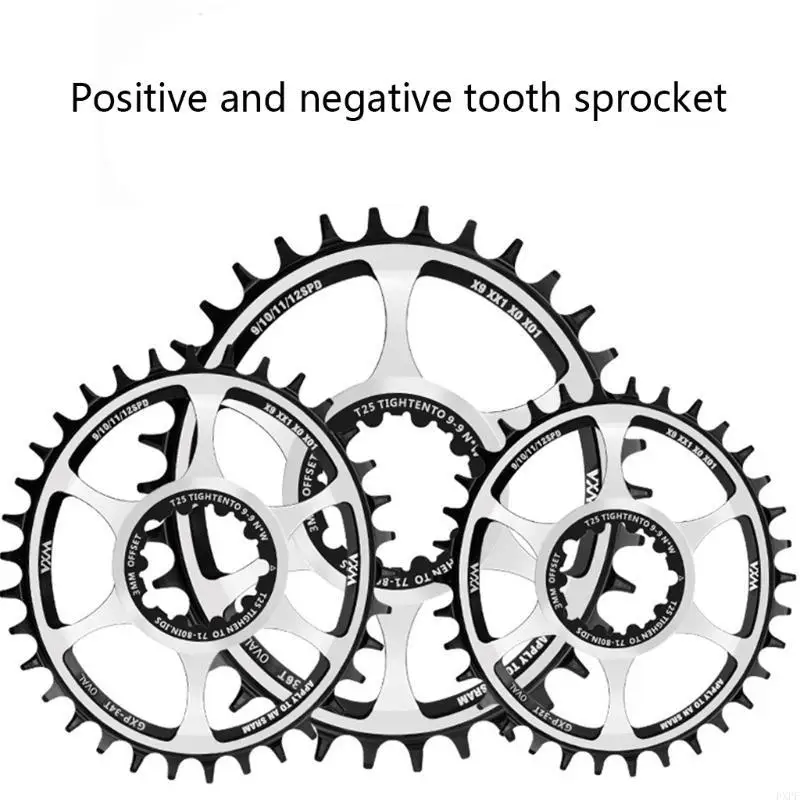 

PXPF VXM Bike Chainring 3 мм звездочная GXP Oval 32T 34T 36T MTB Смещение велосипеда