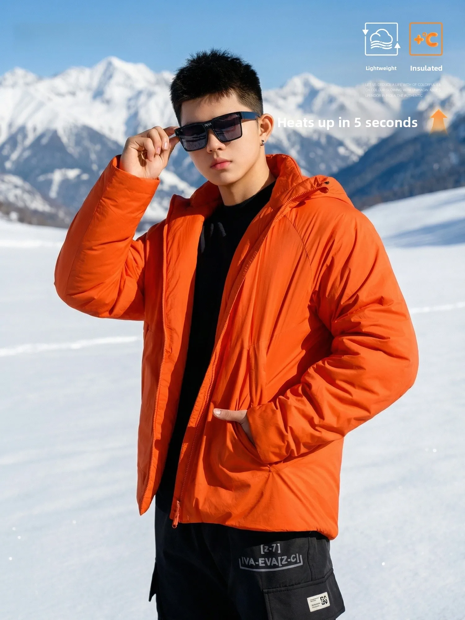 

Мужская уличная одежда для скалолазания, теплая дышащая водонепроницаемая хлопковая куртка, осенне-зимнее модное городское пальто с капюшоном