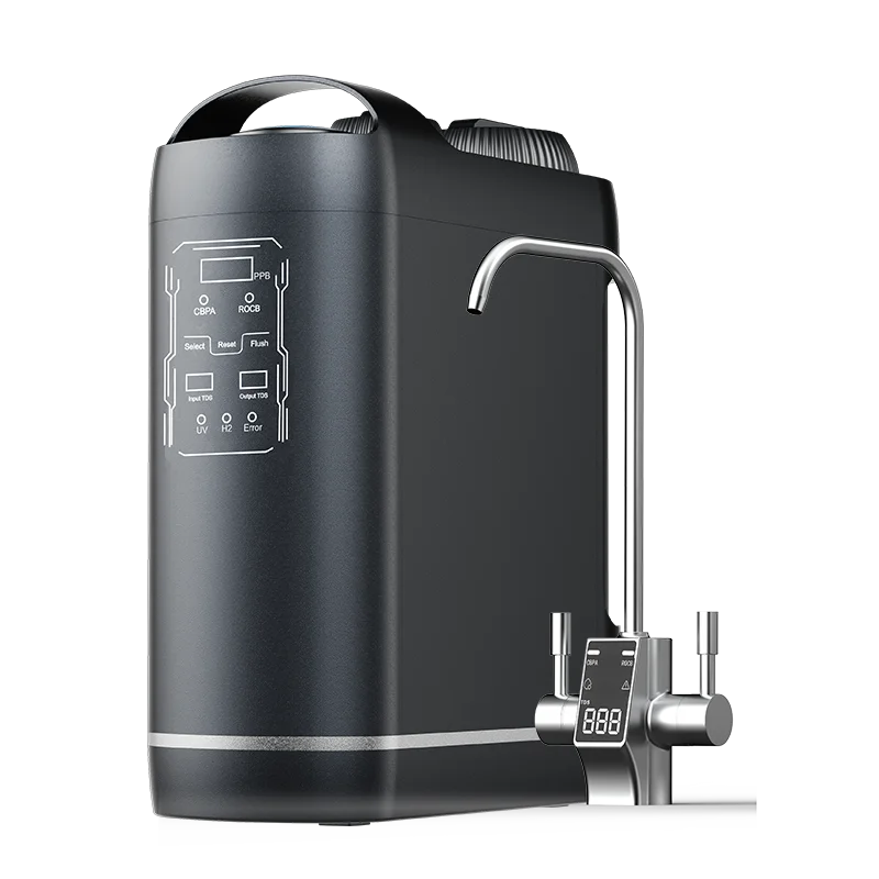 

Hot selling： 600GPD Electric Under Sink RO Water Purifier Alkaline Tankless Design Plastic Material for Household