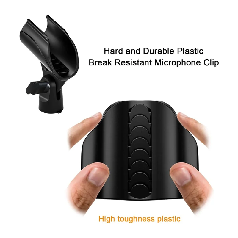 

Регулируемый держатель микрофона AED2-5 шт. для подставки для микрофона, с винтовым адаптером «папа» на 3/8 дюйма «мама»