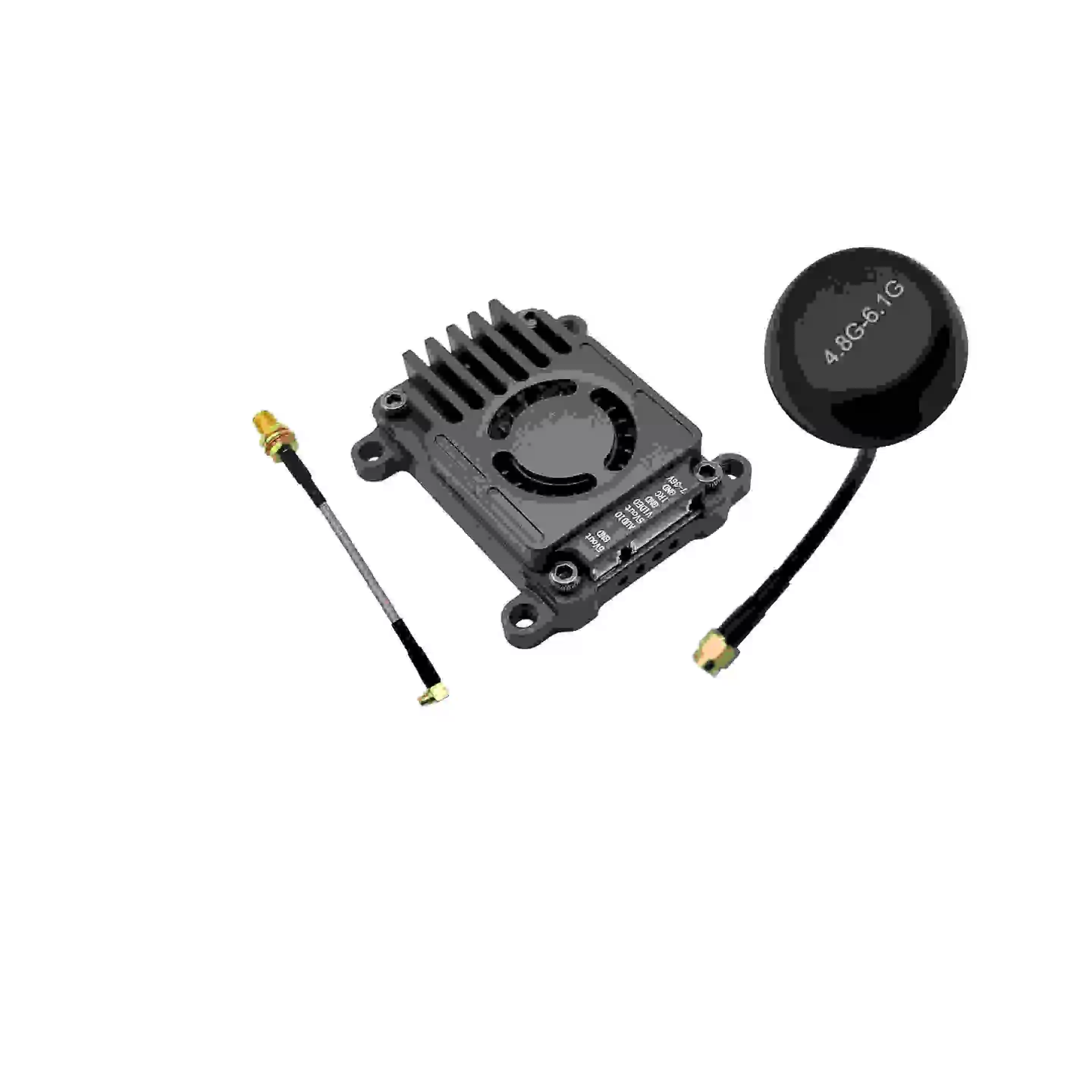 

FLYTO 4.9G 5.8G 6G 3W VTX High Power Long Distance FPV Image Transmission Transmitter Kit Support for Expanding Frequency Points