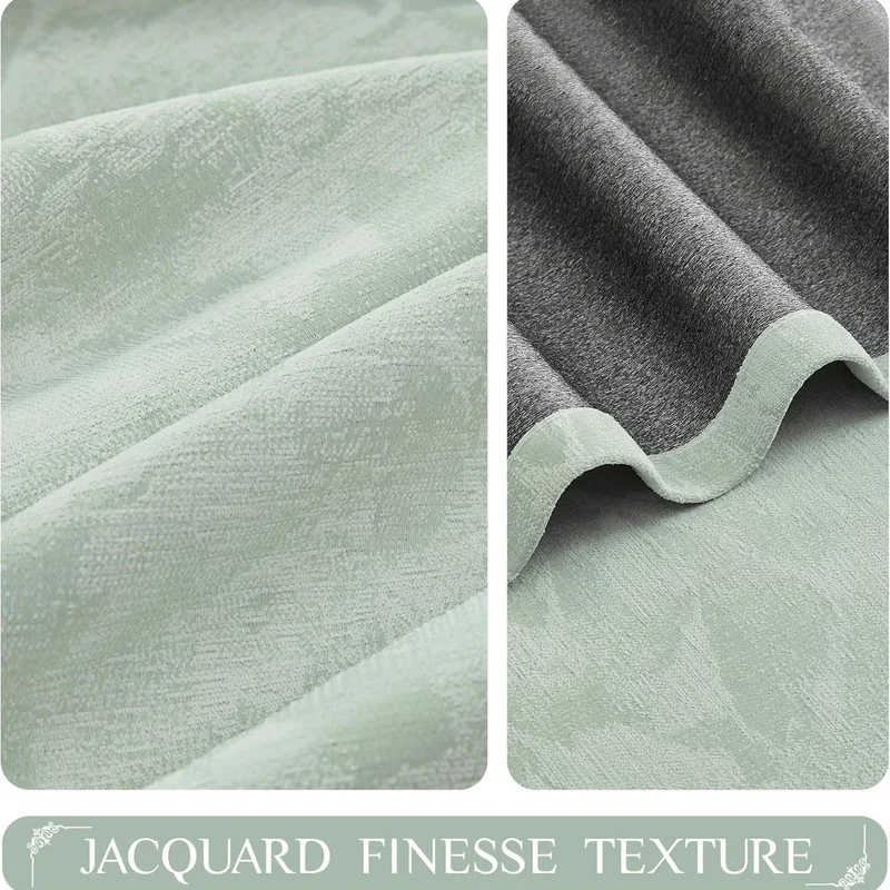 Thick Chenille Blackout Curtai - Blackout Curtain Thick recension och pris