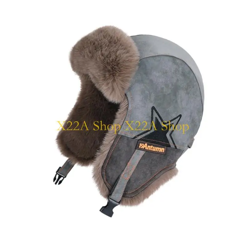 Unique Multipurpose Winter Ear Hat With Windproof Design Unisex Practical Polyester Hat For Outdoor Activity