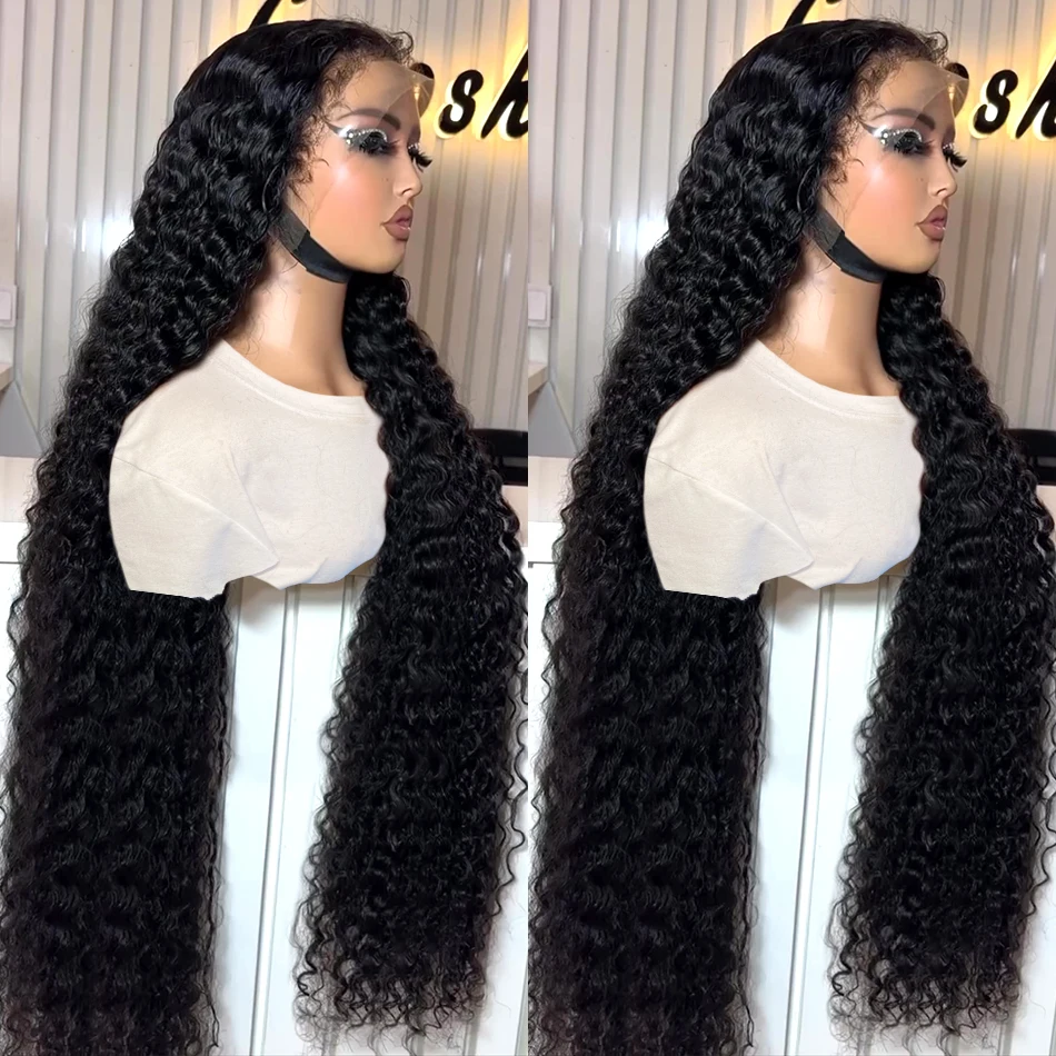 

30 36 Inch 13x4 Loose Deep Wave Frontal Wig 13x6 HD Lace Front Human Hair Wig 250% 5x5 Glueless Curly Wig For Women Pre Plucked