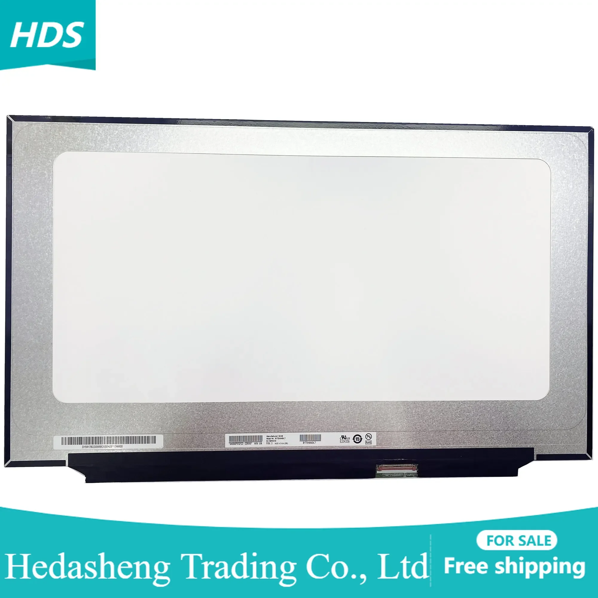 

B173HAN04.7 for ASUS 40 Pins 120Hz FX706LI FX706IU Matrix Display Panel 45% LCD Laptop LED Screen EDPMSI MS-17F2 1920*1080