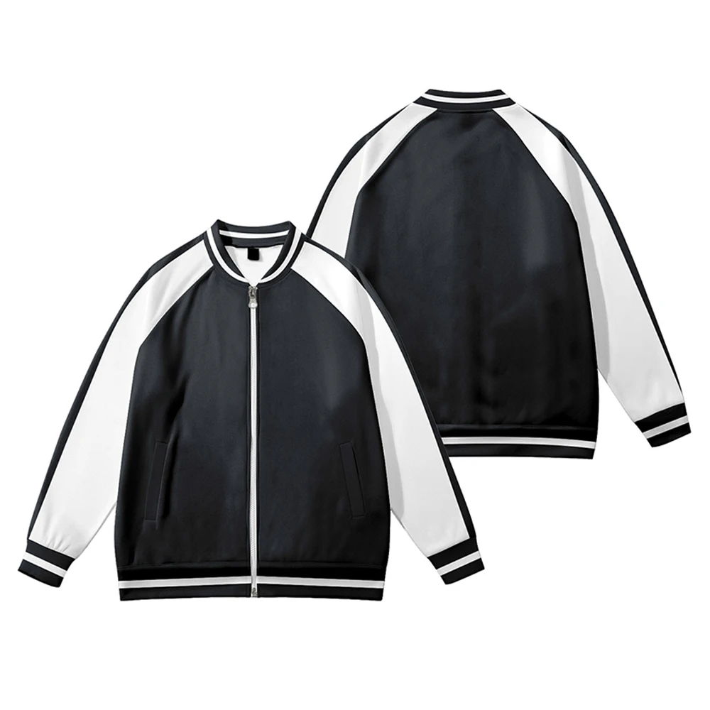 

Anime Bocchi The Rock Kikuri Hiroi Cosplay Sweatshirt Men Women Baseball Uniform Jacket Long Sleeve Streetwear Harajuku Clothes