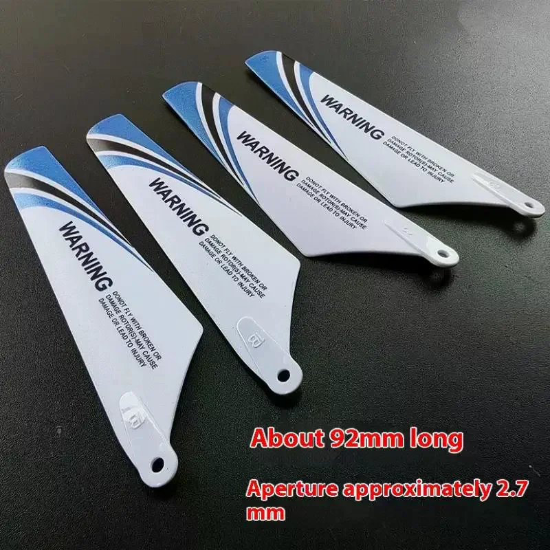

4Pcs Spare Main Fan Blades For Helicopter Rotor RC Syma S107 DIY Accessories Kid Gift