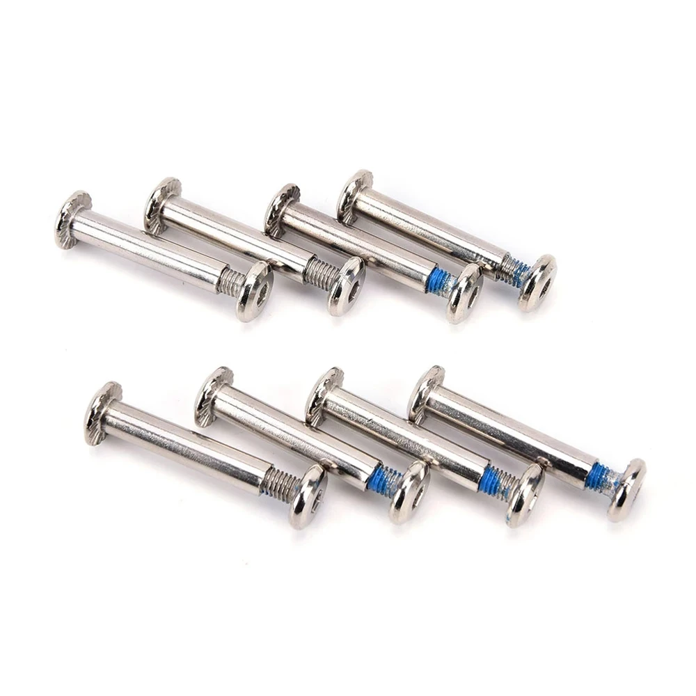 Roller Blades Skate Wheel Axles Screws Inline Skate Screw Skate Shoes Spacer Skate Shoes Axles Male And Female Screws