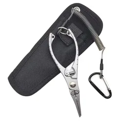 Portable Fishing Pliers Scissors Stainless steel Cutting Fish line Multifunctional Outdoor Lure Pliers