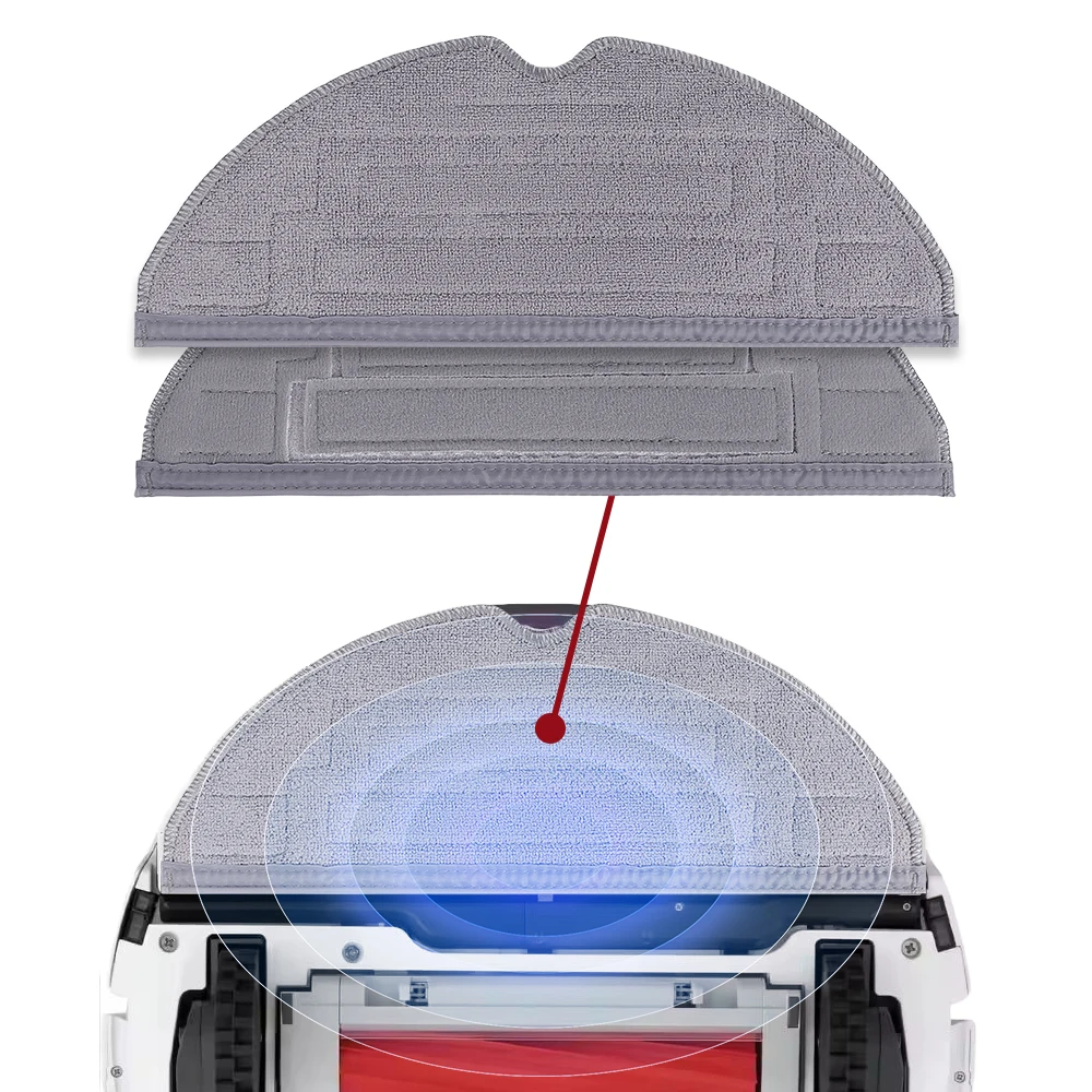 로보락 G20 S8 S8+ S8 PLUS S8 Pro 울트라 로봇 진공청소기용 걸레 천 액세서리, 걸레 패드, 이중 진동 걸레 부품