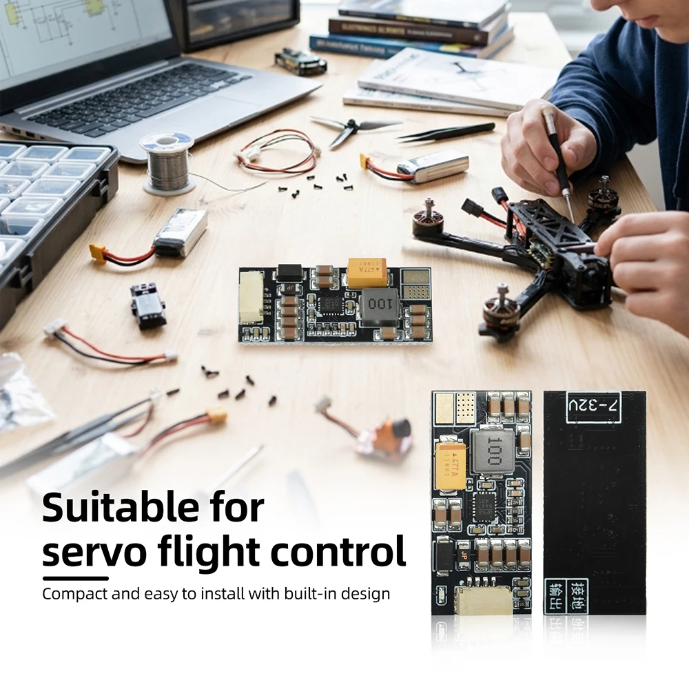 Mini Servo RC Drone, Convertid - Drone Battery High Voltage reseña y precio