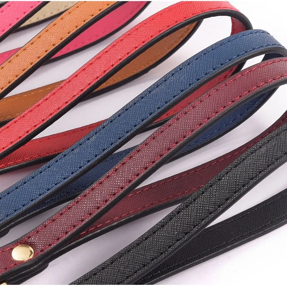 الحلو مكافحة خسر حزام المعصم الجلدية اليد حمل براثن حزام اليد محفظة حزام الحبل حقيبة يد مقبض المرأة