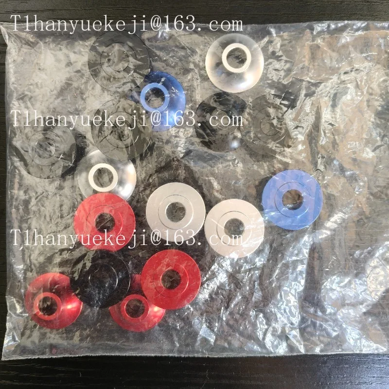 red/black/blue/Purple Wheelchair Accessories Performance Caster Gaskets Prevent hair and dust from getting stuck by casters