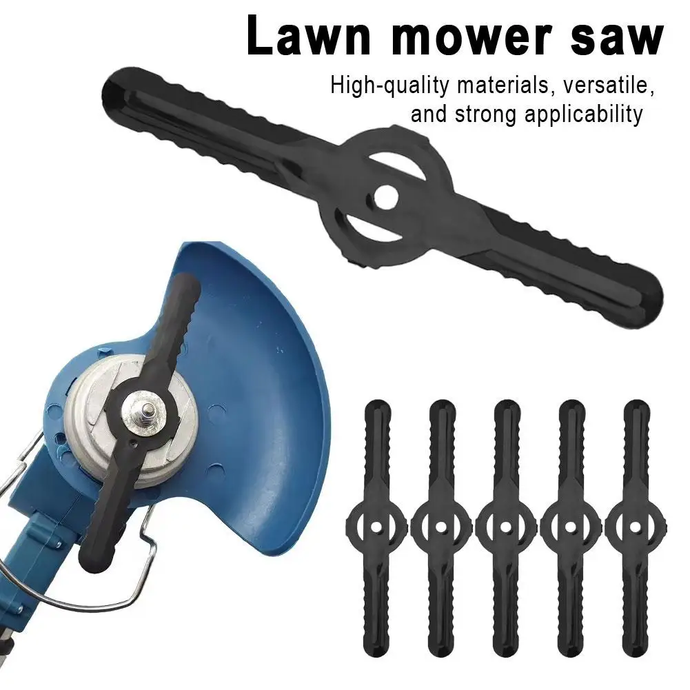 String Trimmer Head Blades Plastic Cutter for Cordless Grass Trimmer Lawn Mower Weed Eater Spare Parts Garden Tool