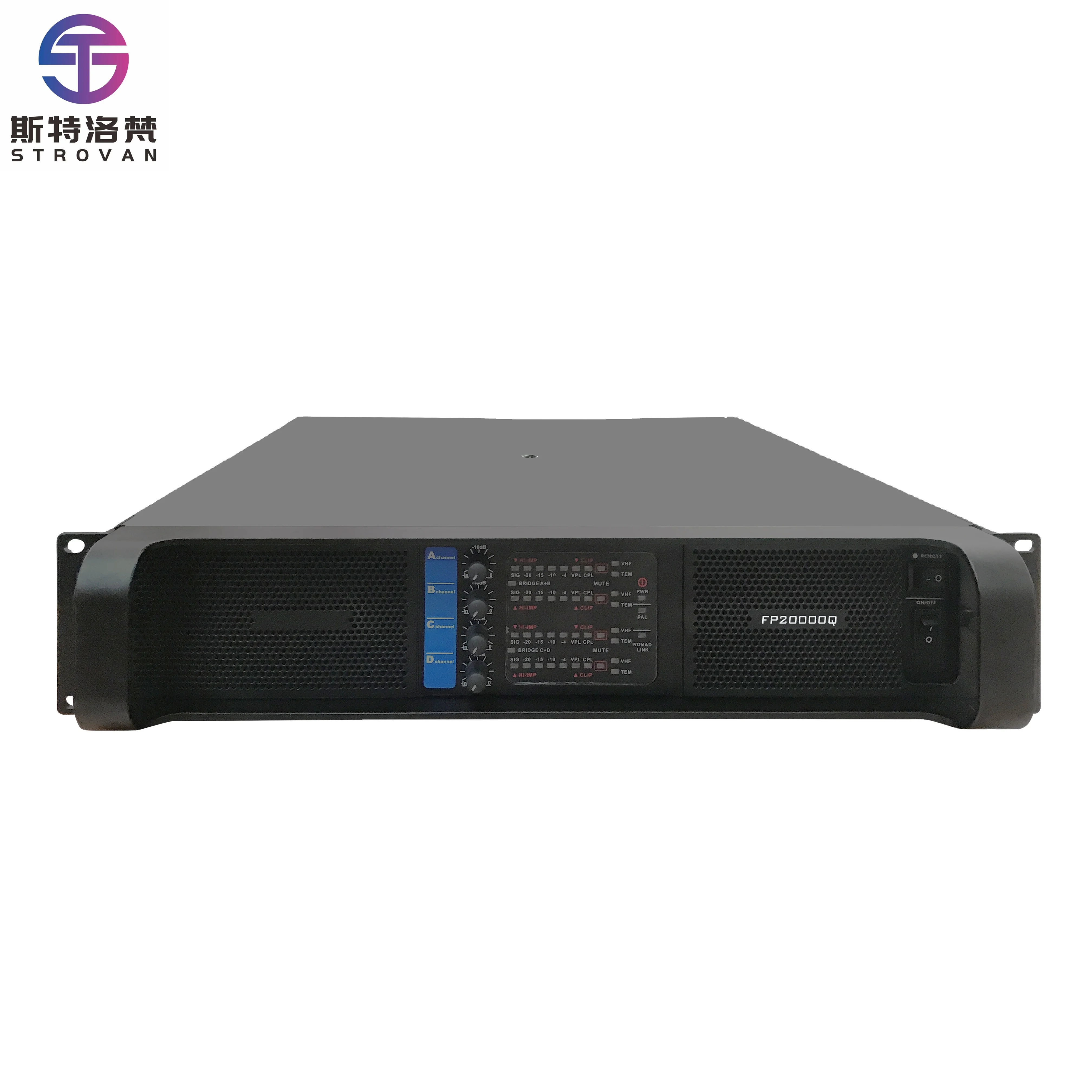 

Amplifier 4 Channel 2200W Class-TD 2ohms 4500W High Power for Subwoofer