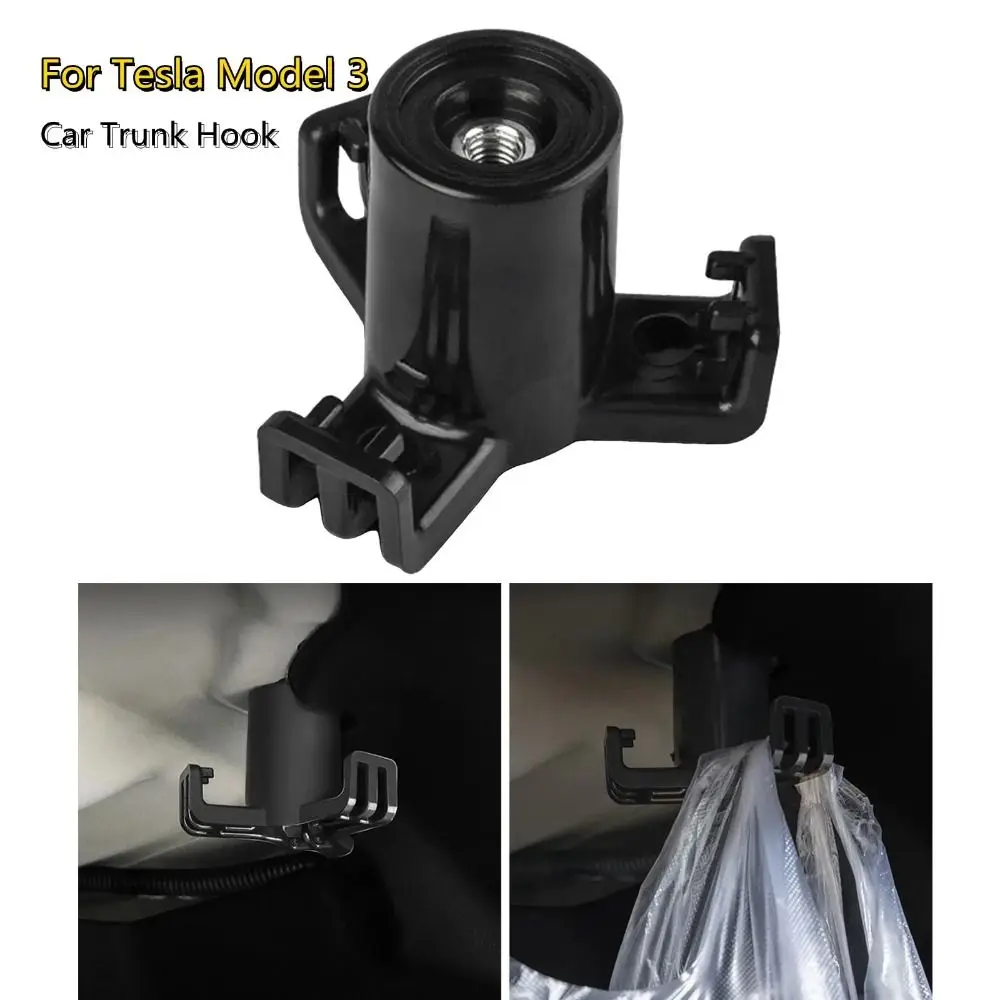 

Practical Car Trunk Hook High-strength Sundries Storage Car Bolt Cover Mounting Holder Multifunctional Black Grocery Bag Hook