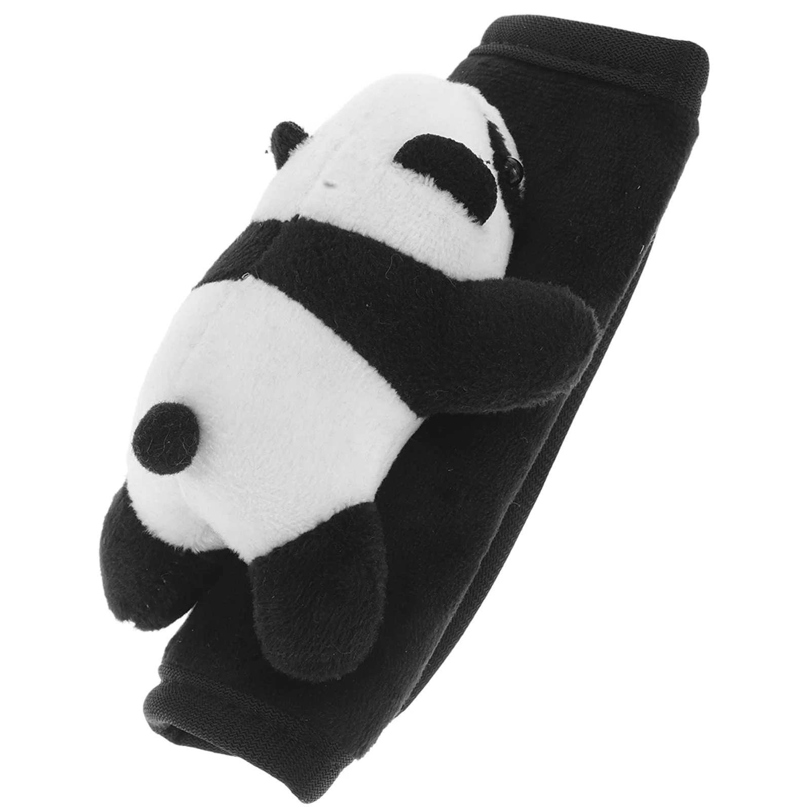 

1pcs Panda Car Handle Protector Cover Interior Door Grip Gloves Soft Durable Universal Fit for Auto Vehicle Models Easy for Car