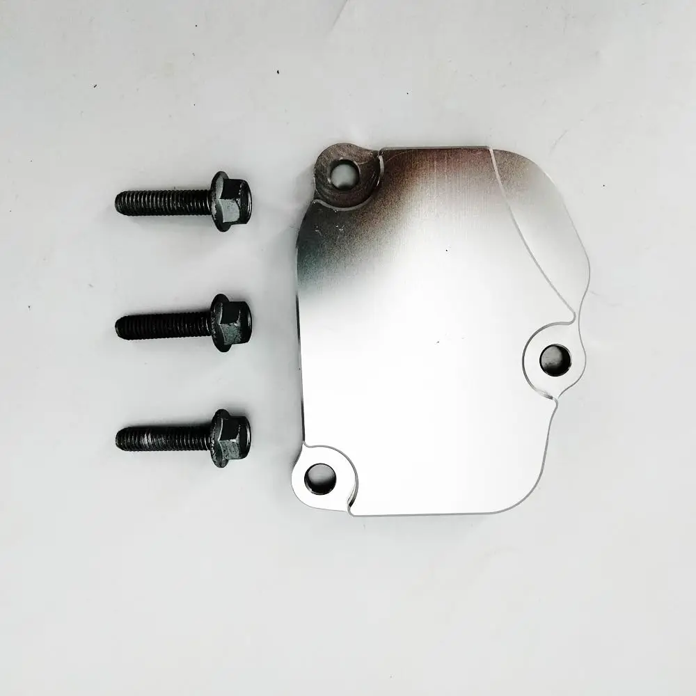 Aluminum Timing Chain Tensioner Cover Plate Set For Honda Acura K-S01Yries K20 K24 - view 6
