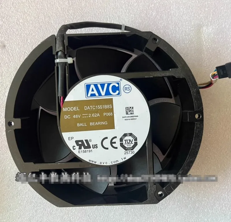 

AVC DATC1551B8S P068 DC 48V 2.62A 172x150x51mm 4-Wire Server Cooling Fan