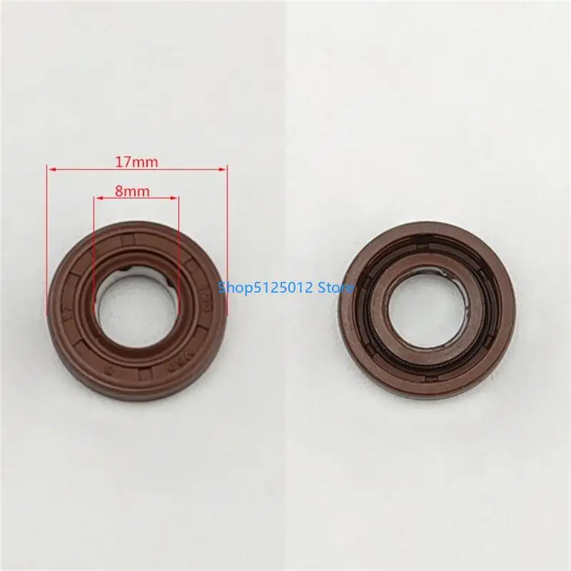 G8TC Universal Bread Machine Sealing Set Includes Seal Stainless Steel Flat Washer Clip and E Clip for Bakery Applications