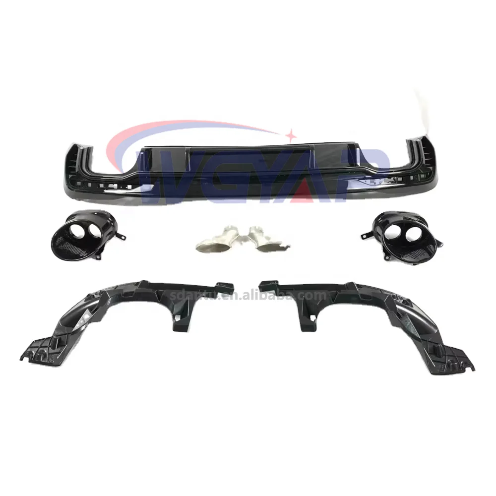 

WGYAP RS4 Bodikits Carbon Rear Diffuser For Audi A4 S4 B9.5 2020-2024 Easy Installation Rear Bumper Diffuser