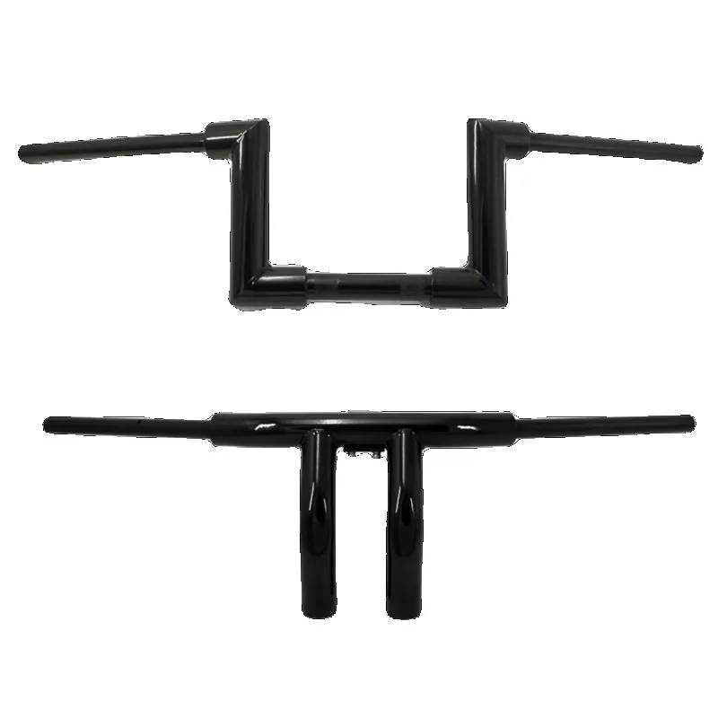 مناسبة لـ Benda Black Flag 500 مقبض اتجاهي على طراز Harley المعدل بمقبض كلمة واحدة عالي القوة وإمالة خلفية