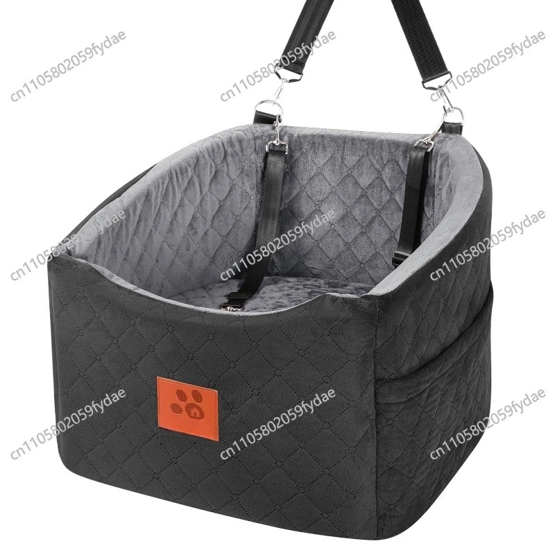 Dog Booster Seat, 35 Lb Weight Foam Booster Elevated Dog Car Seat