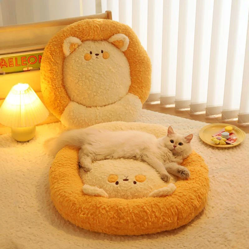 HOOPET Cat Sleeping Nest Sofa Cats Bed Cat Sleeping Mat Winter Warm Winter  Four Seasons Universal Cat Litter Pet Beds