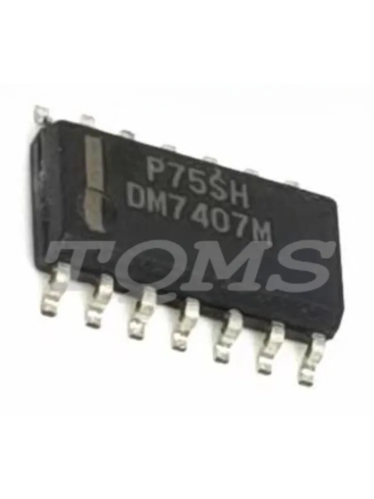 10pcs/lot DM7407MX DM7407M Hexagonal Buffer IC Chip SMT SOP-14