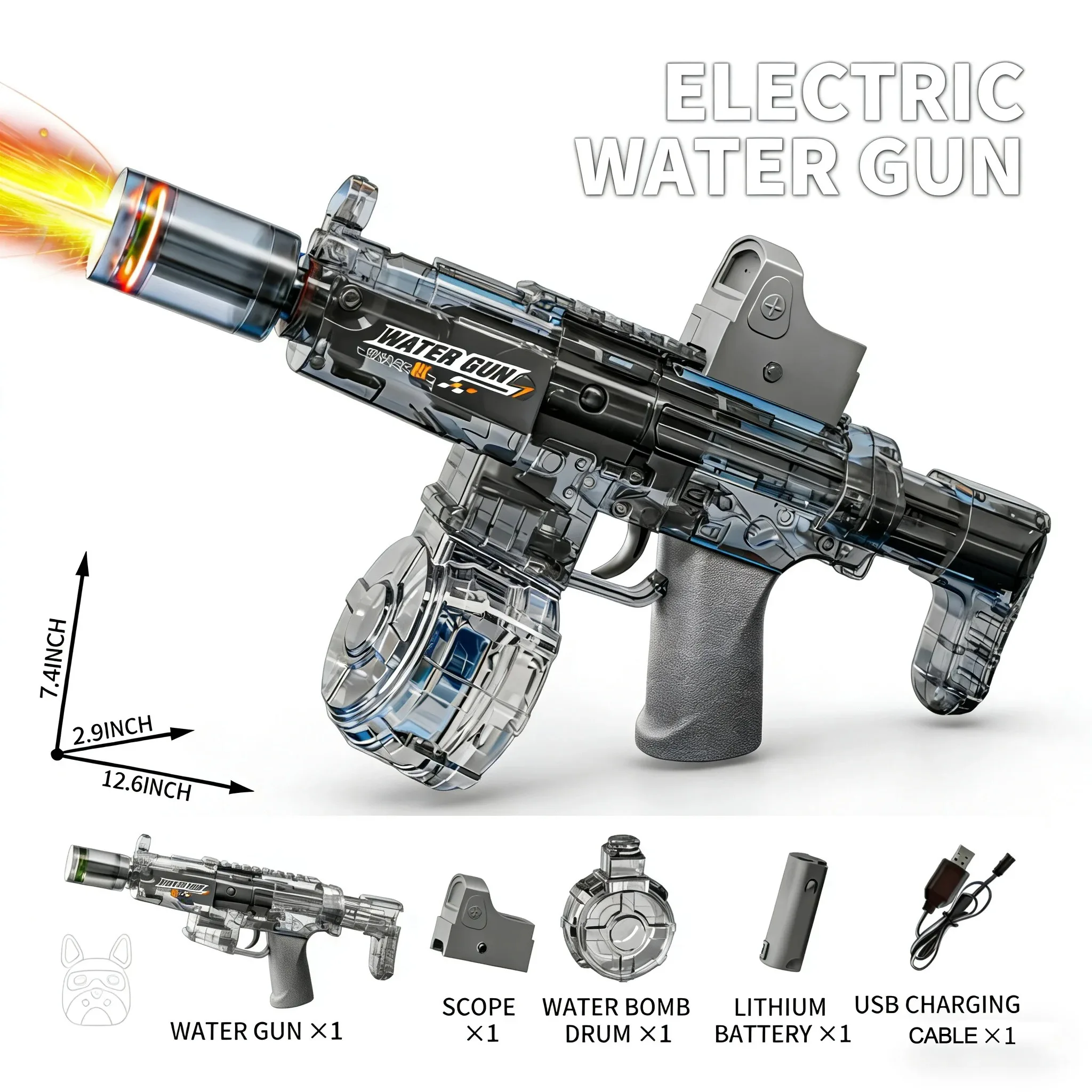 Pistola ad Acqua Elettrica con - Kids Outdoor Water Toys recensione e prezzo