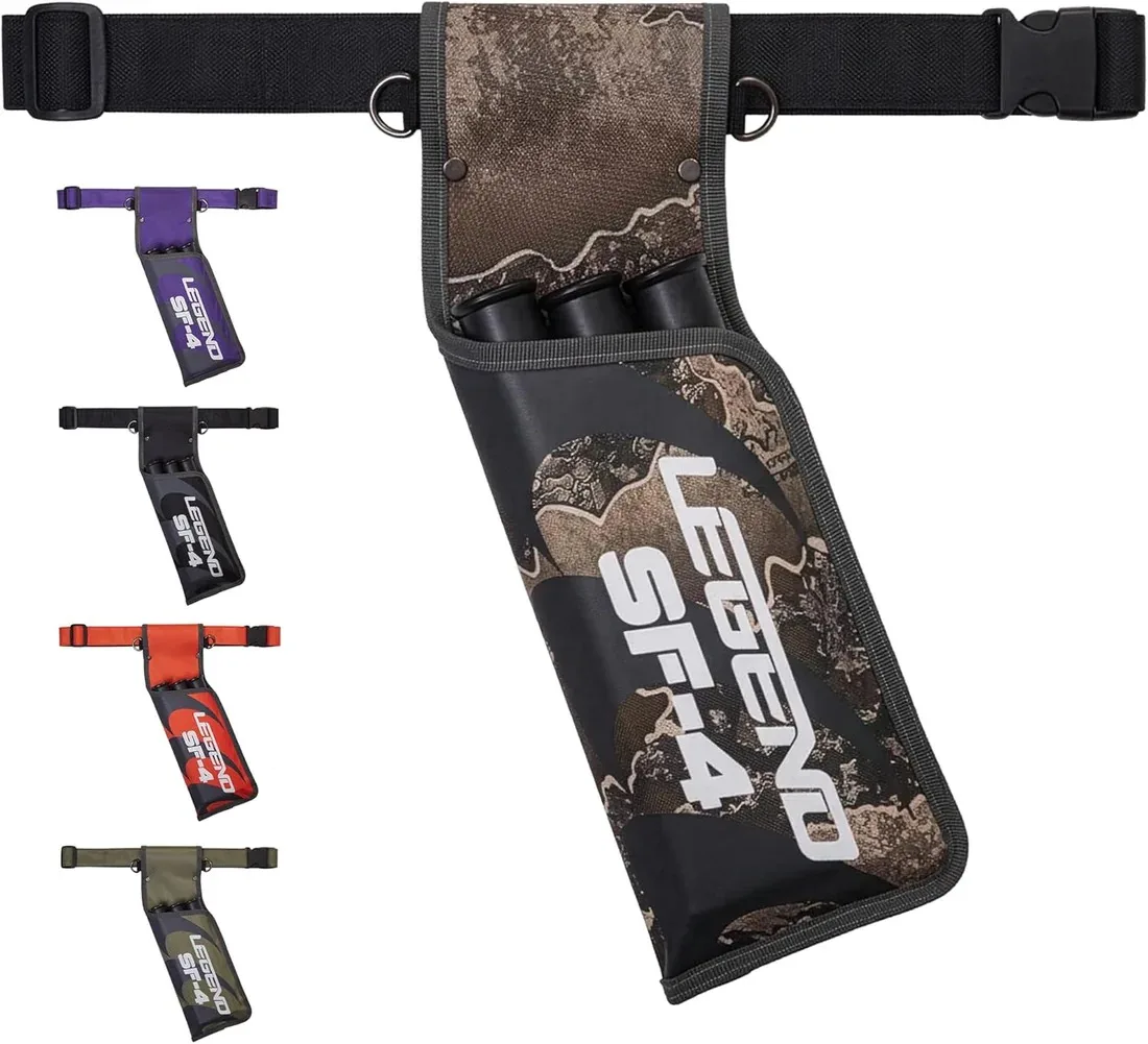 Legend SF-4 Field Quiver 14.5in for Compound Traditional Archery Hunting Target Shooting