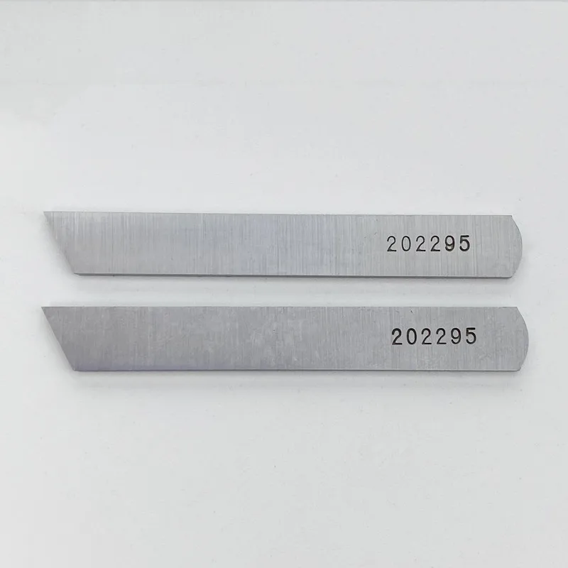 5PCS Strong H Knives Blade, 201121A 202295, Upper Knife Lower Knife, Pegasus 700 Jack C4 Overlock Hemmer Industrial Sewing Parts