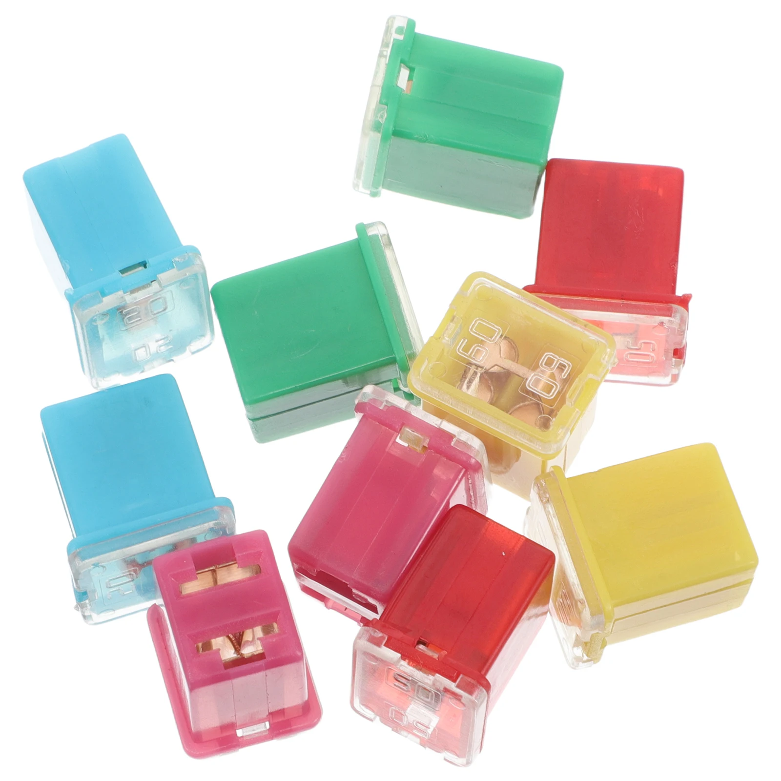 

10 Pcs Car Fuse Auto Kit Automobile Automotive Mini Long Legs Accessories Assortment Plastic