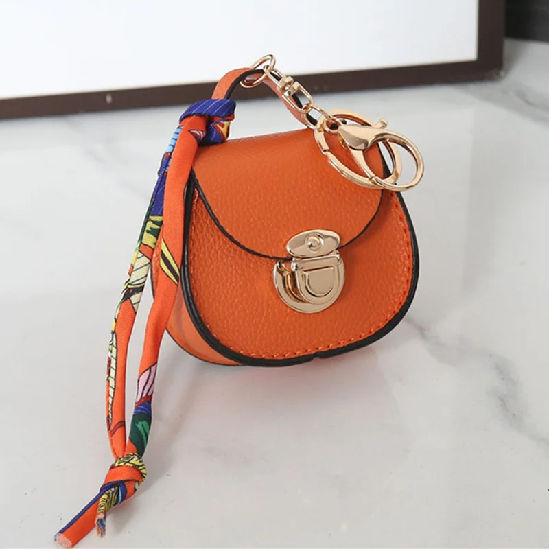 Internet celebrity new popular item versatile saddle small bag zero wallet pendant portable multifunctional bag pendant keychain