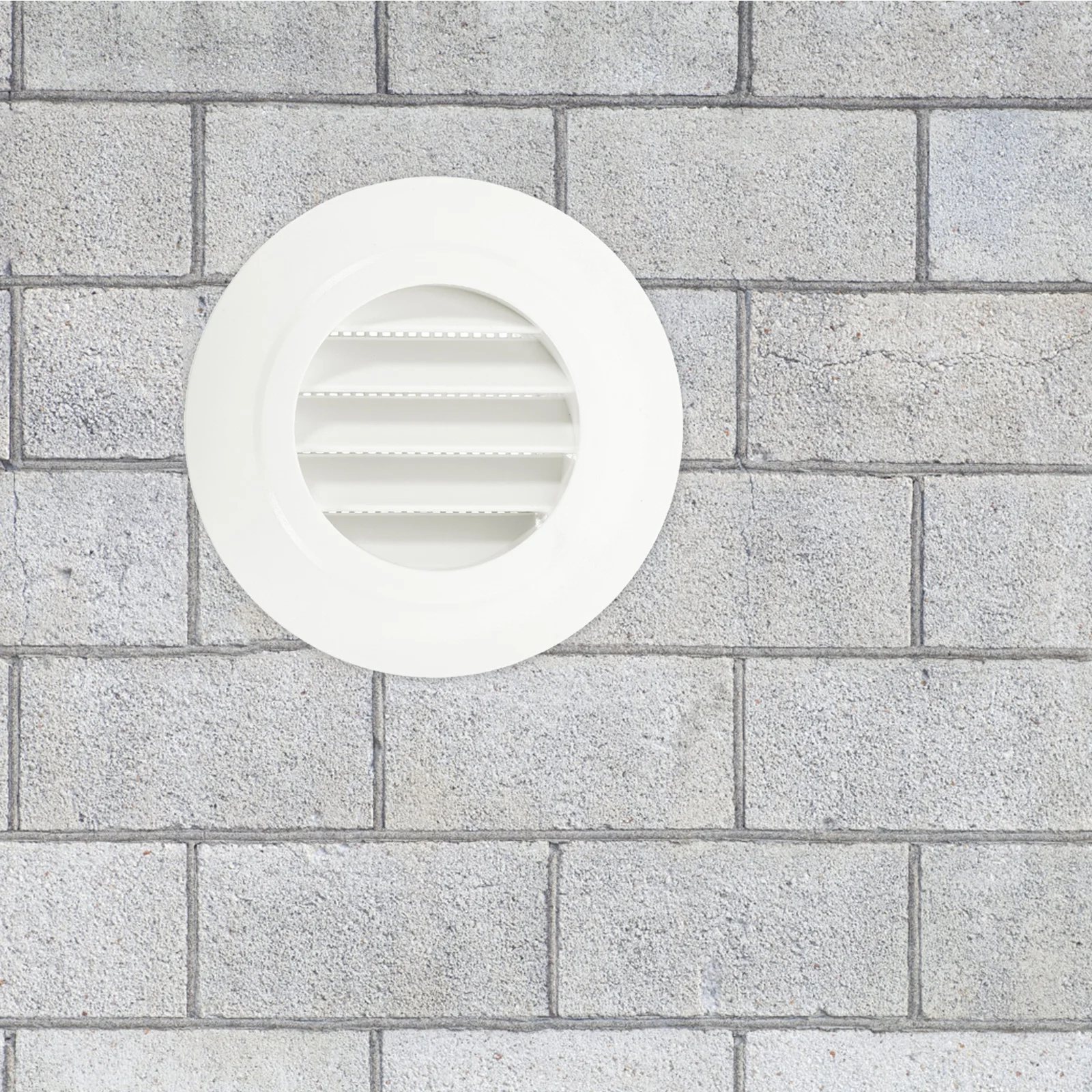 

Air Conditioner Round Vent Cover Interior Soffit Air Exhaust Vent with Bird Screen for Home Ventilation Soffit Vents