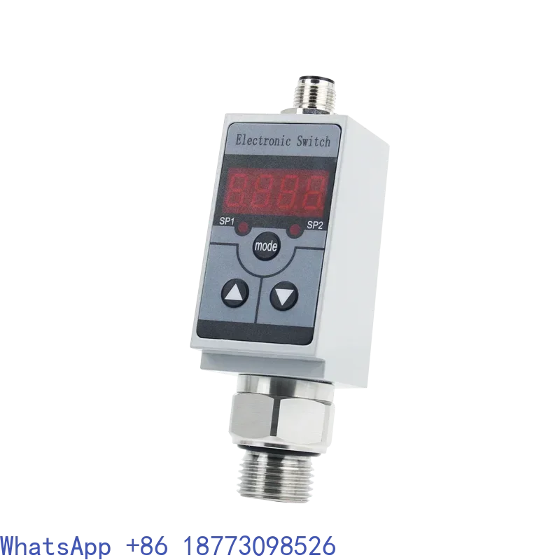 barra de exibição do interruptor do sensor de pressão digital eletrônico