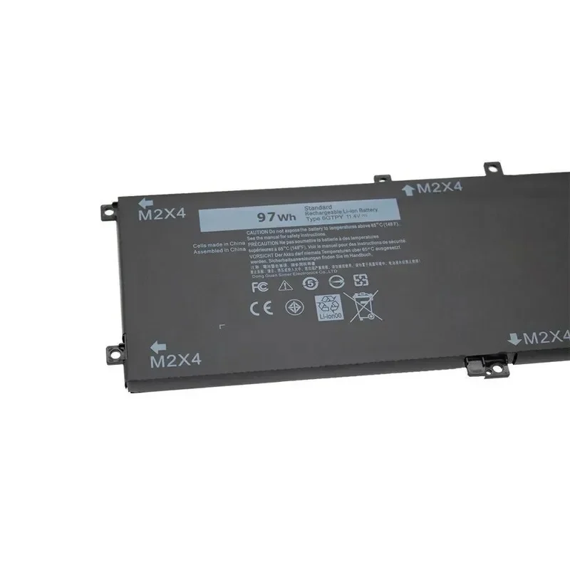 بطارية OEM 97Wh 6GTPY جديدة لاستبدال بطارية Dell Precision 5520 5530 XPS 15 9560 9570 #4