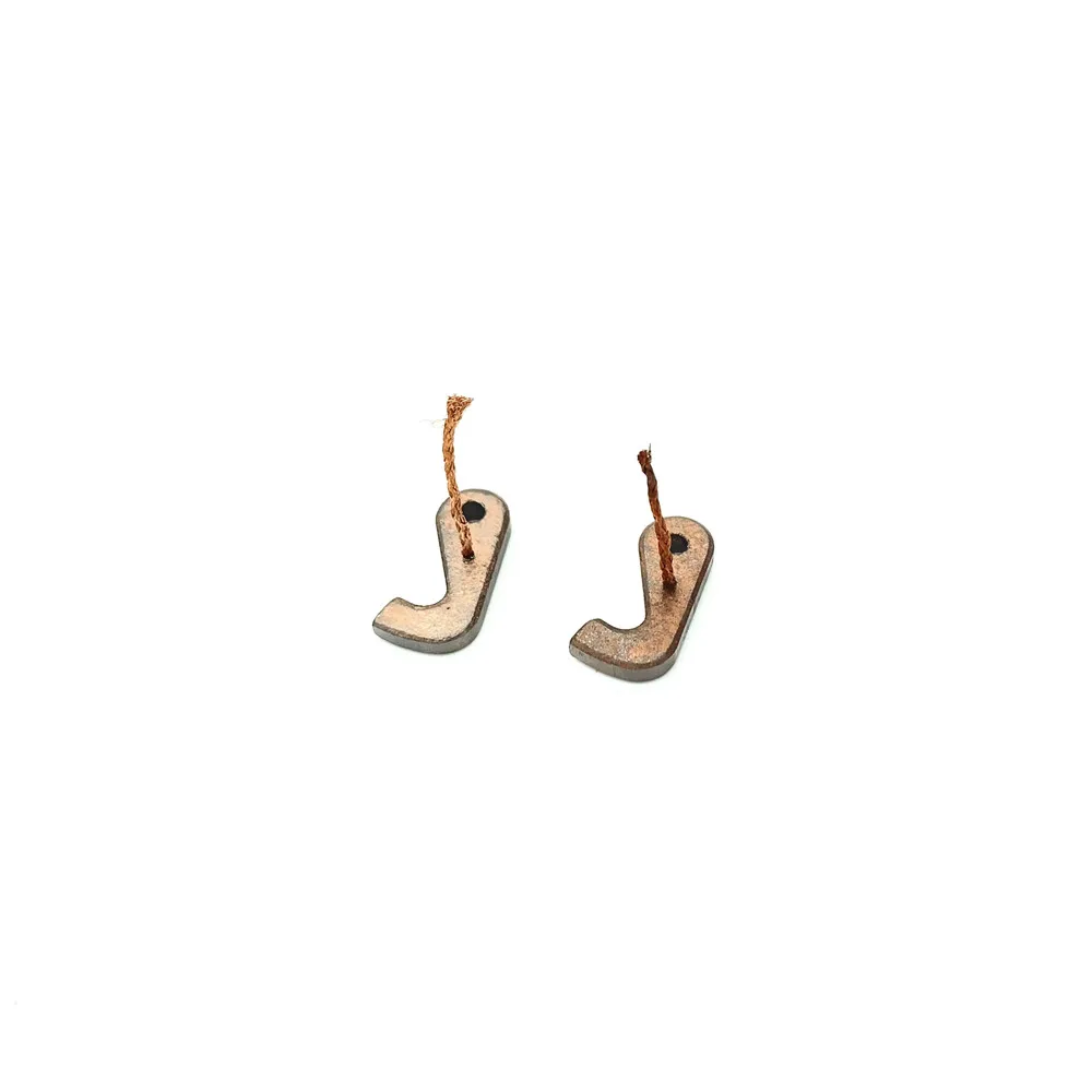 Accesorios para máquinas de hemodiálisis Jinbao, bomba de presión negativa de flujo de desgasificación, motor, cepillo de carbón, 2 uds.