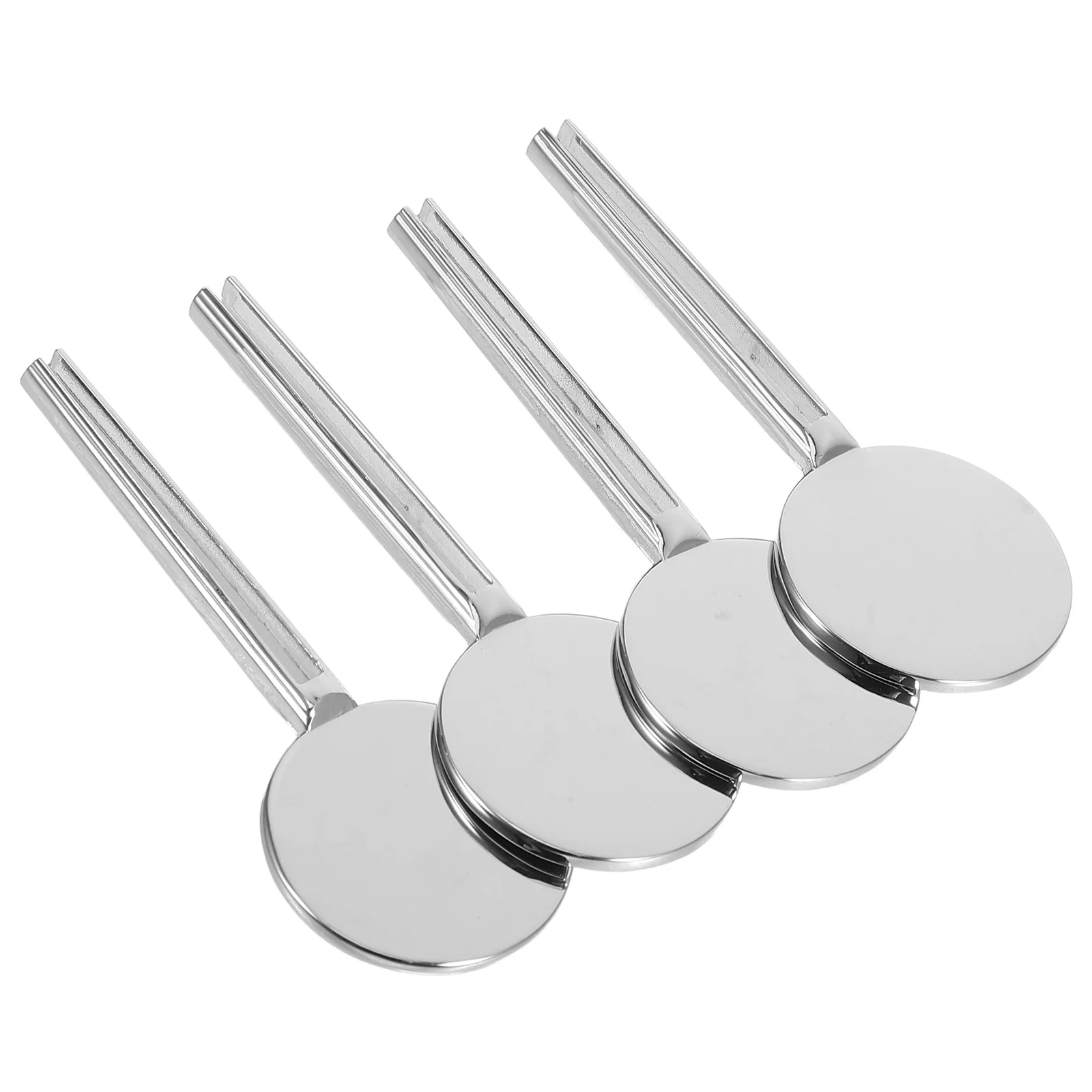 

4Pcs Metal Toothpaste Squeezer Stainless Steel Key Roller Manual Design for Hand Lotion Creams Versatile Use Bathroom Travel