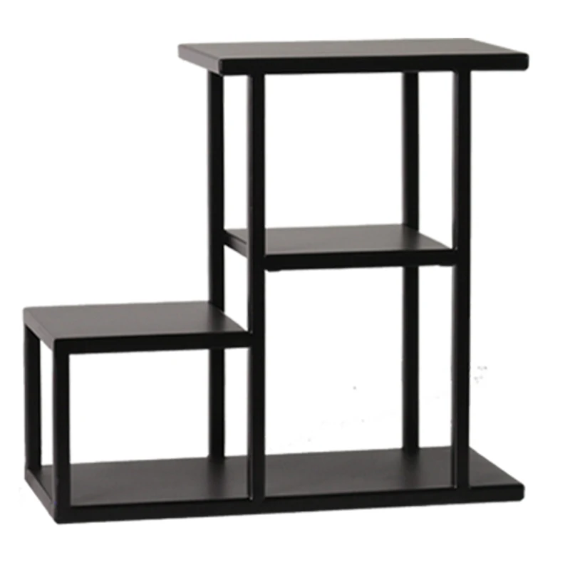 

Japanese wrought iron teacup shelf, tea shed tray storage table, tea set, small Bogu rack display rack, tea ceremony accessories