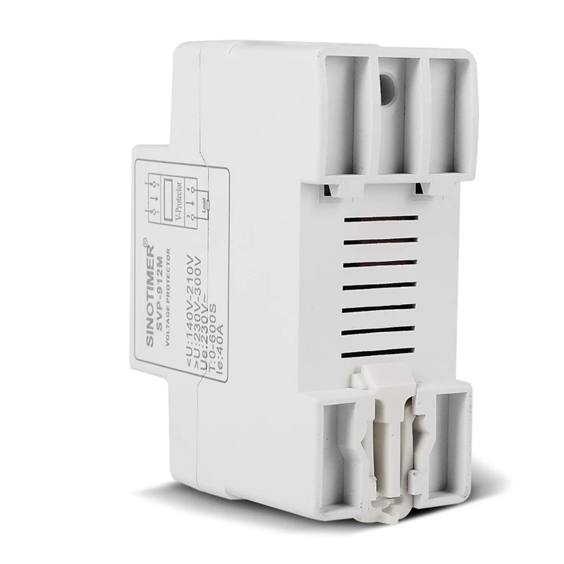 SINOTIMER SVP-912M 40A 220V Under Voltage Protector Relay Protective Overvoltage Protection ON/OFF Rocker Switch