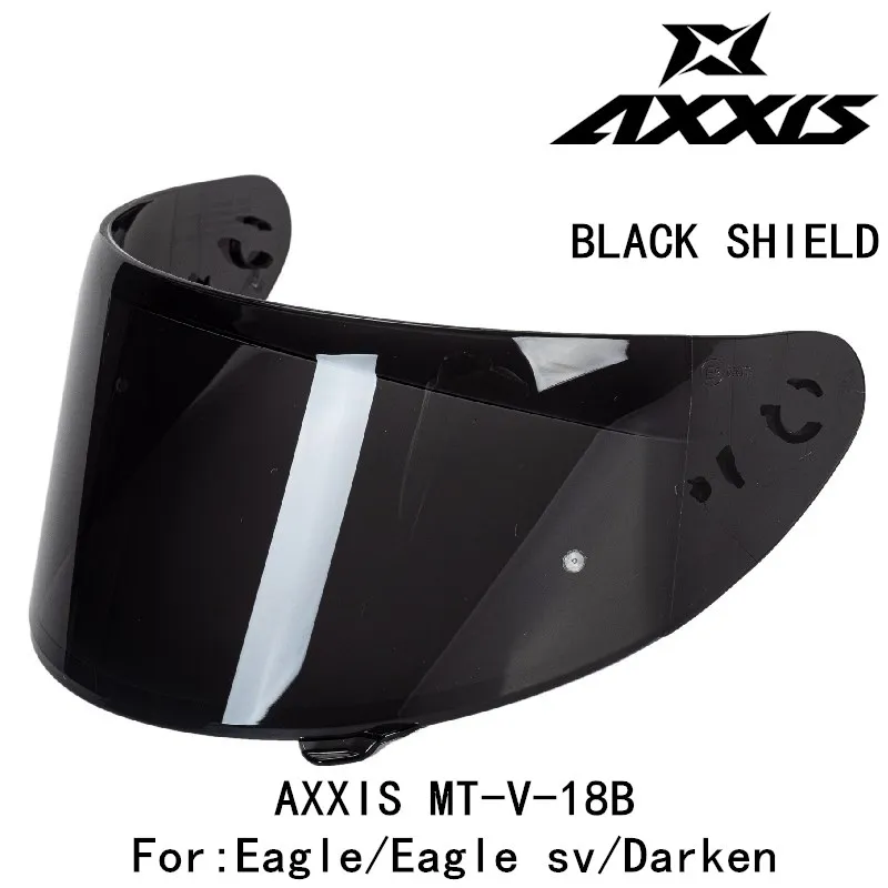 Motorcycle shield MT-V-18B for AXXIS helmet EAGEL/EAGLE SV/DRAKEN original AXXIS windshield replacement parts