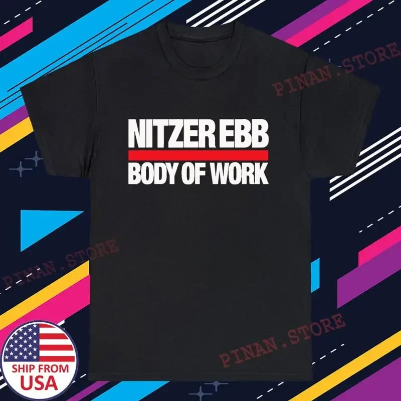 Nitzer Ebb Body Of Work Men'S Black Size S 5Xl T shirt