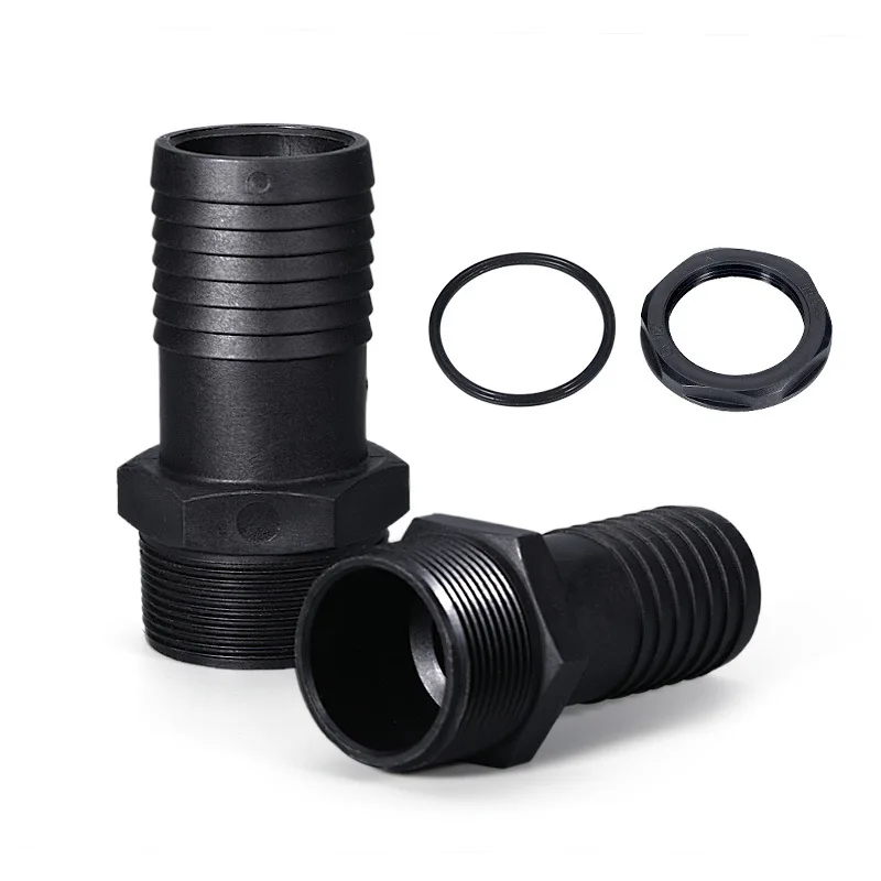 5PCS Barb NPT Male Connector Plastic Hose Barb Fitting Adapter Barb Fitting Pressure Washer Parts & Accessories