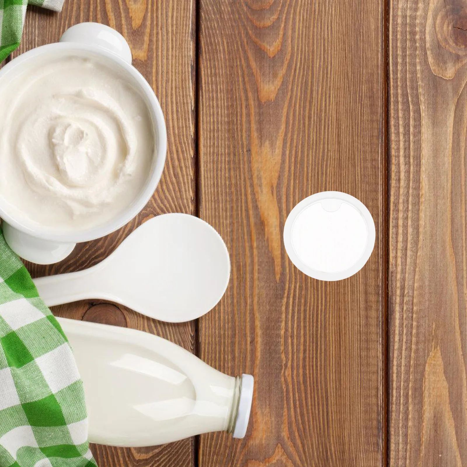 

10Pcs Leakproof Silicone Sealing Lids for Milk Bottles Wide Mouth Mason Jars Food Storage Caps Bpa Free Plastic Jar Covers