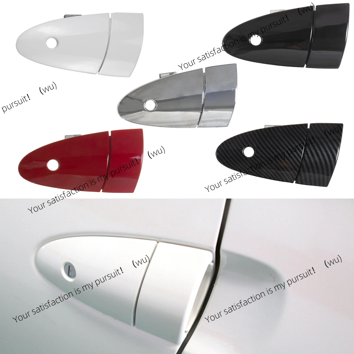 

Наружные ручки дверей (левая и правая) для Honda CR-Z CRZ 2011-2015, LHD, артикулы 72141-SZT-G01, 72181-SZT-003