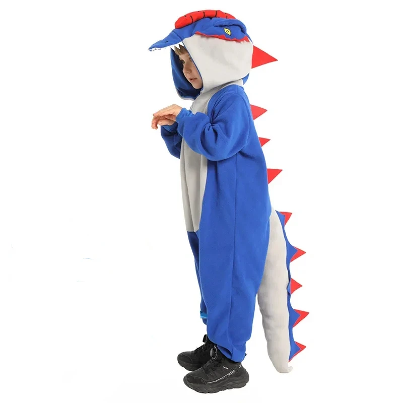 

Book Week Niño Costume Animal Dinosaur Carnival Halloween Outfit Niños Blue Cute Dinosaurs Onesie Costumes New Arrival 2026