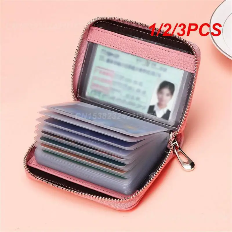 1/2/3PCS Photo Album Travel 8.5x10.5x2.5cm For Go Film/go Pocket Photocard Holder Card Book Portable Leather/pvc